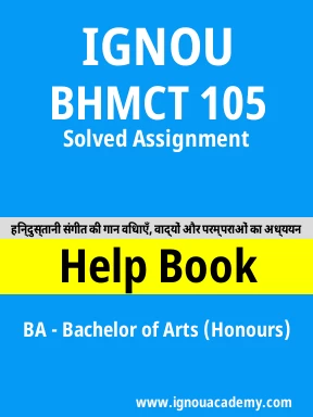 BHMCT 105 Solved Assignment