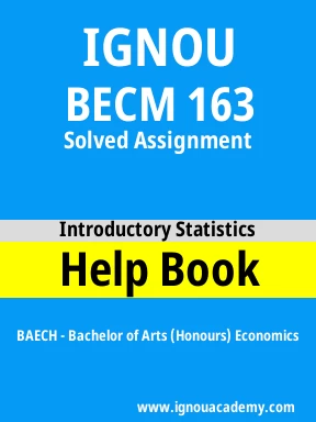 BECM 163 Solved Assignment