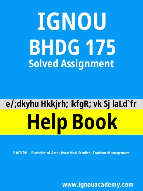 BHDG 175 Solved Assignment
