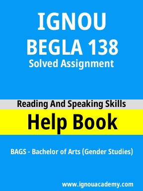 BEGLA 138 Solved Assignment