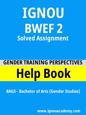 BWEF 2 Solved Assignment