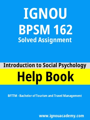 BPSM 162 Solved Assignment