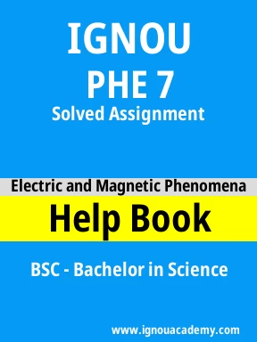 PHE 7 Solved Assignment