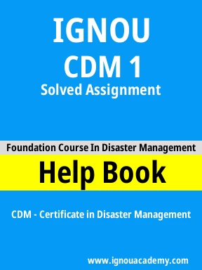 CDM 1 Solved Assignment