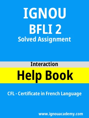 BFLI 2 Solved Assignment