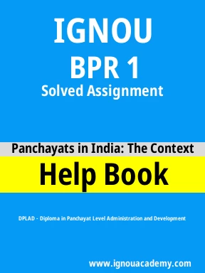 BPR 1 Solved Assignment