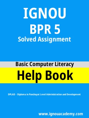 BPR 5 Solved Assignment