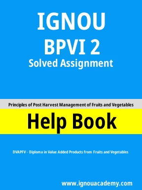 BPVI 2 Solved Assignment