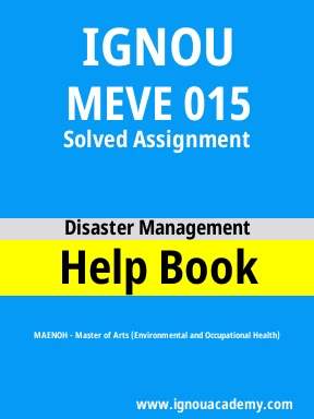 MEVE 015 Solved Assignment
