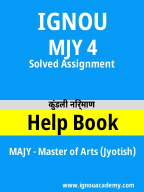 MJY 4 Solved Assignment