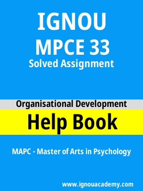 MPCE 33 Solved Assignment