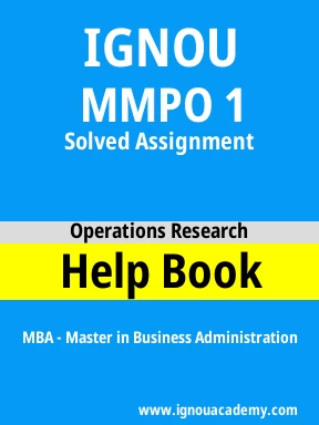 MMPO 1 Solved Assignment