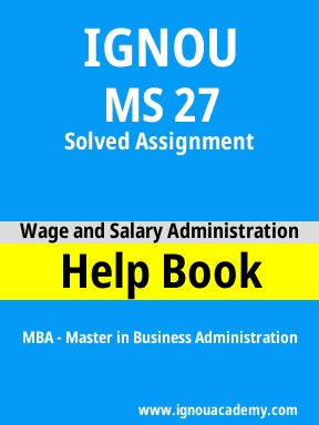 MS 27 Solved Assignment
