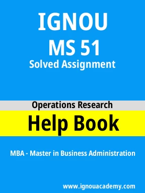 MS 51 Solved Assignment
