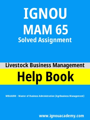 MAM 65 Solved Assignment