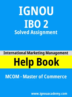 IBO 2 Solved Assignment