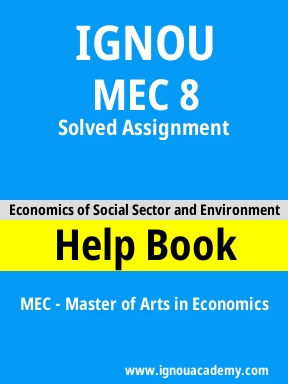 MEC 8 Solved Assignment