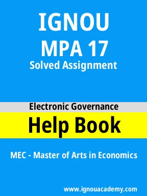 MPA 17 Solved Assignment
