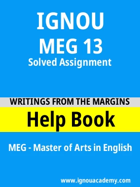 MEG 13 Solved Assignment