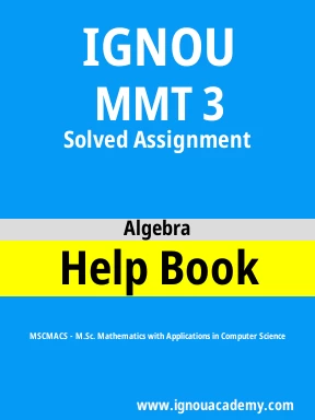 MMT 3 Solved Assignment