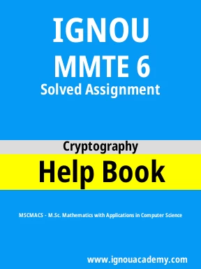 MMTE 6 Solved Assignment