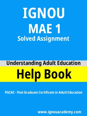 MAE 1 Solved Assignment
