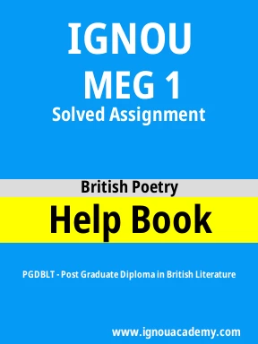 MEG 1 Solved Assignment