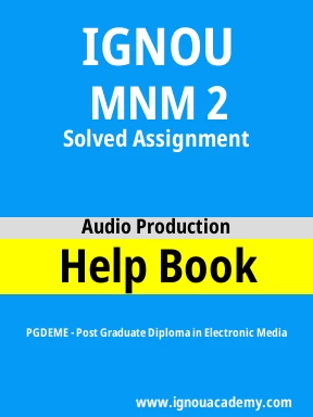 MNM 2 Solved Assignment