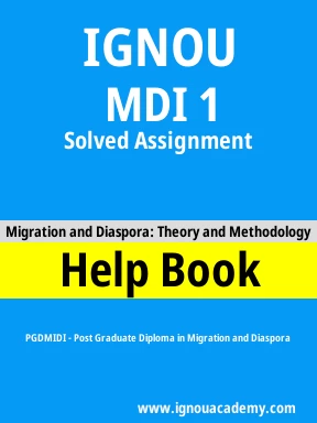 MDI 1 Solved Assignment