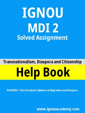 MDI 2 Solved Assignment