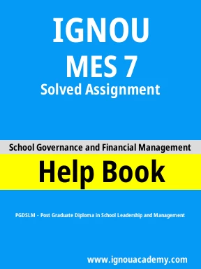 MES 7 Solved Assignment